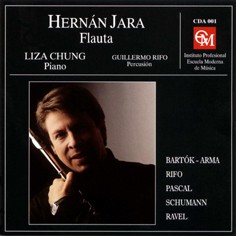 Hernán Jara - Works for Traverse Flute, Piano and Percussion